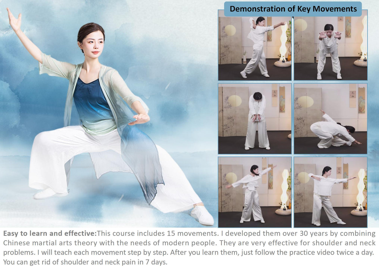 Qi Gong for the Upper Back and Neck Pain