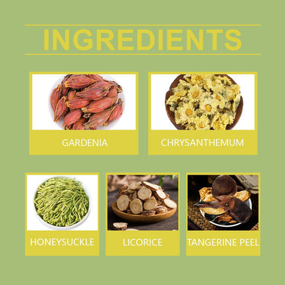 Bolsitas de té desintoxicante de hierbas Googeer Bolsitas de té desintoxicante de hierbas para el cuidado corporal